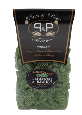 Pasta with basil RADIATORE