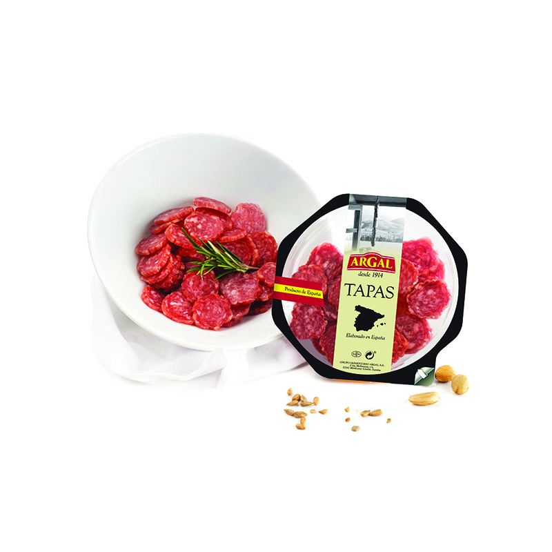 Dried sausage tapas FUET sliced, extra, 80 g