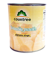 Pear halves in light syrup COUNTREE, 820 g