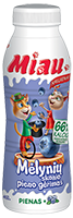 Mėlynių skonio pieno gėrimas MIAU 2.3% 450ml