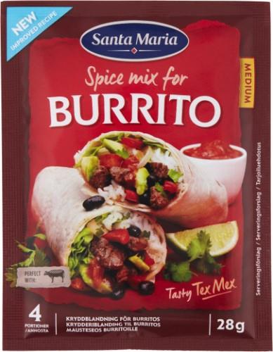Seasoning Mix SANTA MARIA Burrito, 28 g