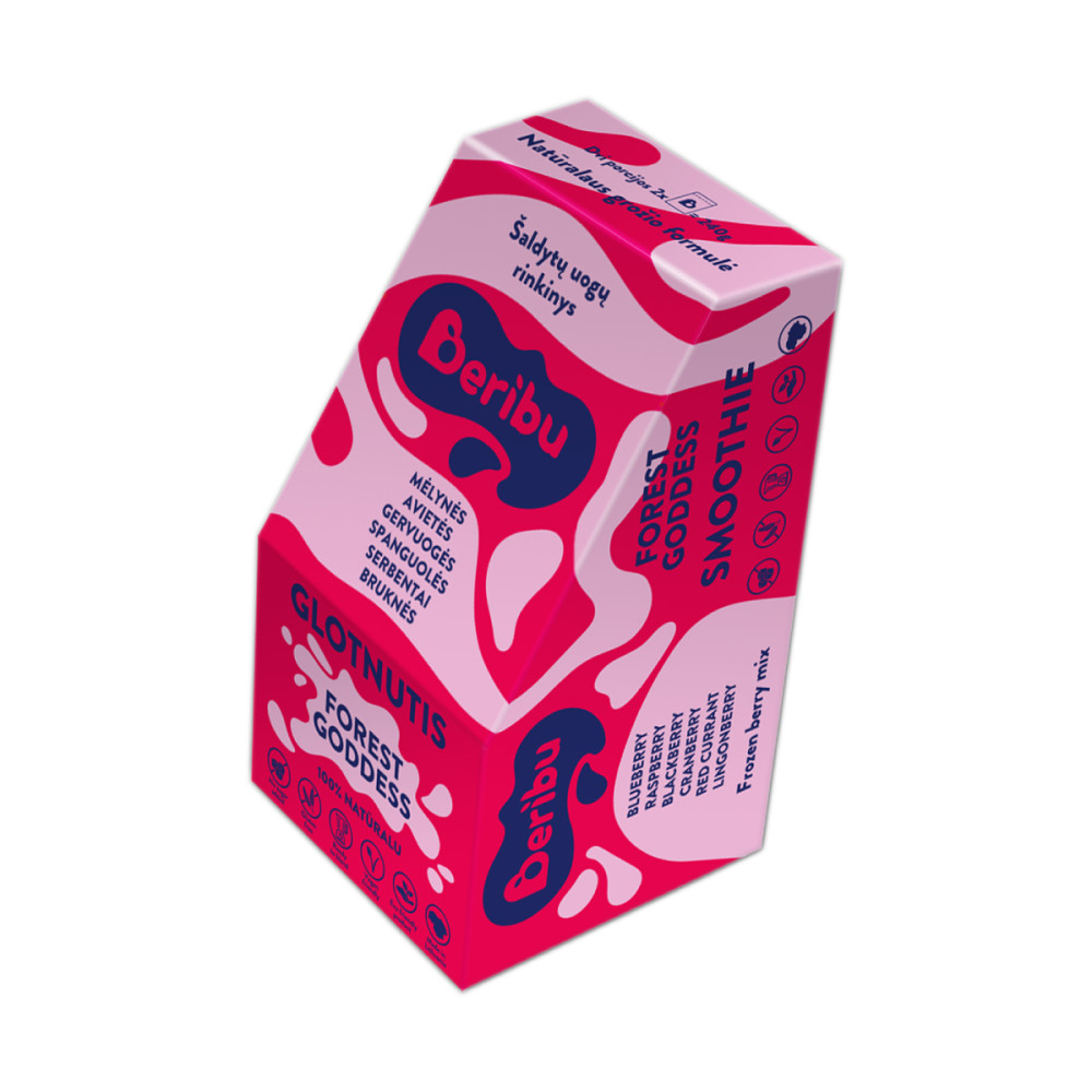 Vaisių ir uogų mišinys FOREST GODDESS, šaldytas