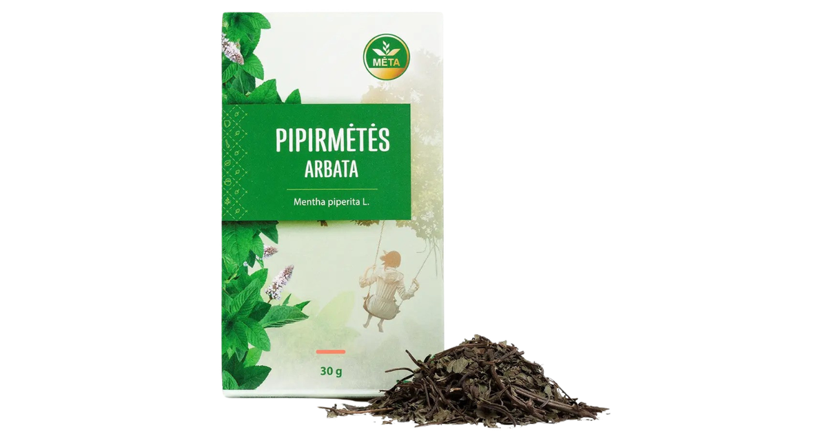 Loose peppermint tea