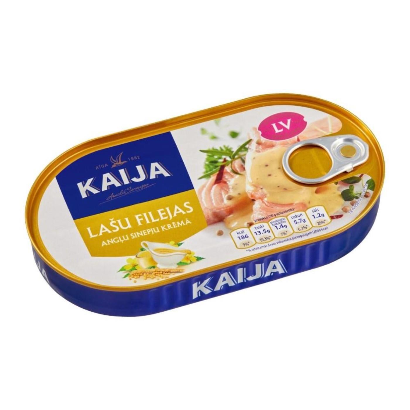 Lašišos filė su angliškų garstyčių kremu, 170 g EO