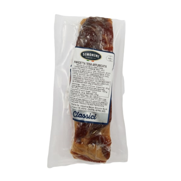Cured pork belly PANCETTA TESA AFFUMICATA