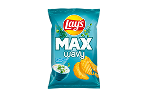 Tzatziki skonio rantyti bulvių traškučiai "Lay's MAXX" 120g.