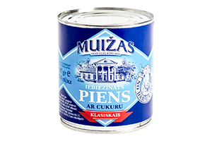 Saldintas sutirštintas pienas MUIŽAS 8% 397g