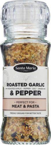 Seasoning roasted garlic & pepper SANTA MARIA, 80 g