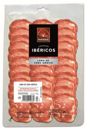 Dried loin NAVIDUL Iberico Loin Lonchas, cut, vacuum, 110 g