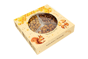 Karamelizuotų riešutų rinkinys ALVO SALDŽIŲ AKIMIRKŲ 200g