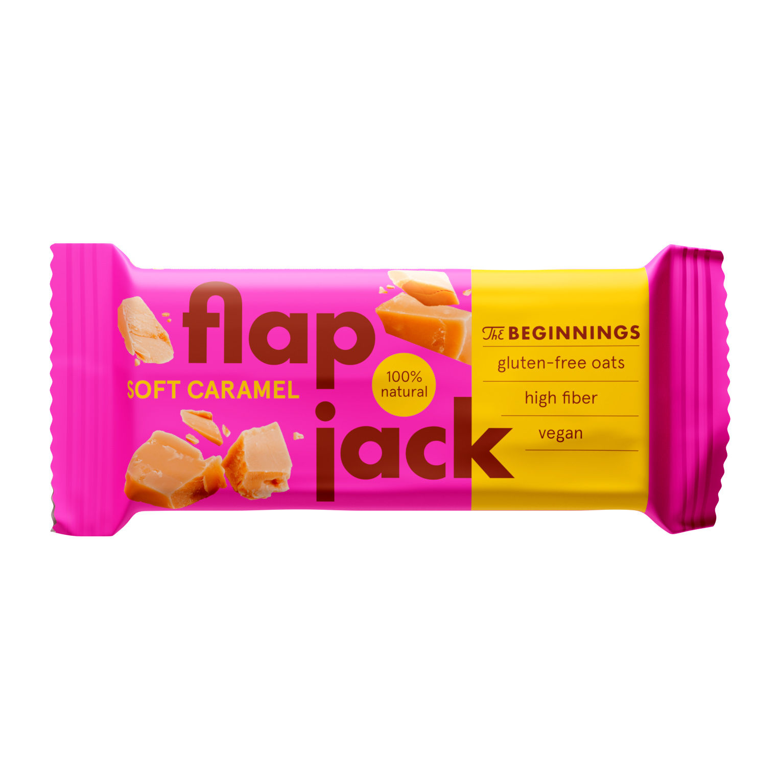 Oat bar FLAPJACK with caramel, 60 g