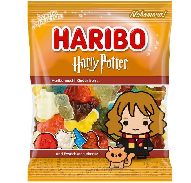 Gummies HARIBO, Ron Weasley, 160 g