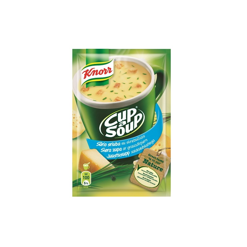Tiršta sūrio sriuba KNORR, 22 g