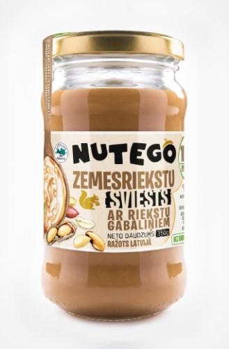 Žemės riešutų kremas NUTEGO, 100%, 350g