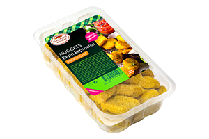 Kepti vištienos filė kepsneliai NUGGETS, 300 g