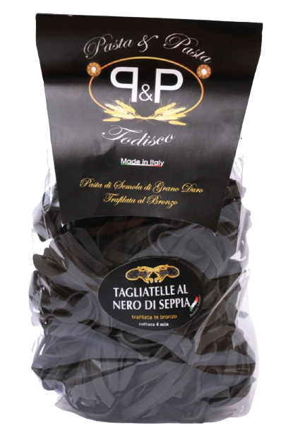 Tagliatelle with cuttlefish