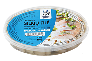 Silkių filė  al. PAMARIO GARDŽIOJI 300 g