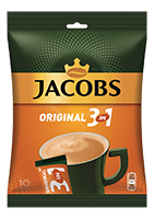 Instant coffee beverage JACOBS ORIGINAL 3in1 (10 x 15.2 g), 152 g
