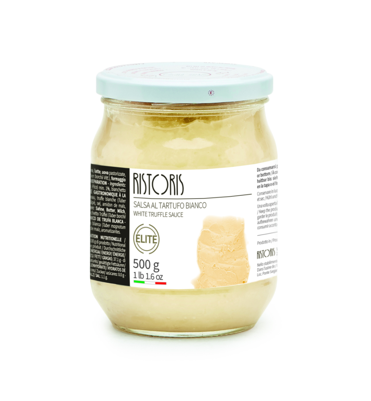 White truffle sauce RISTORIS, 500g
