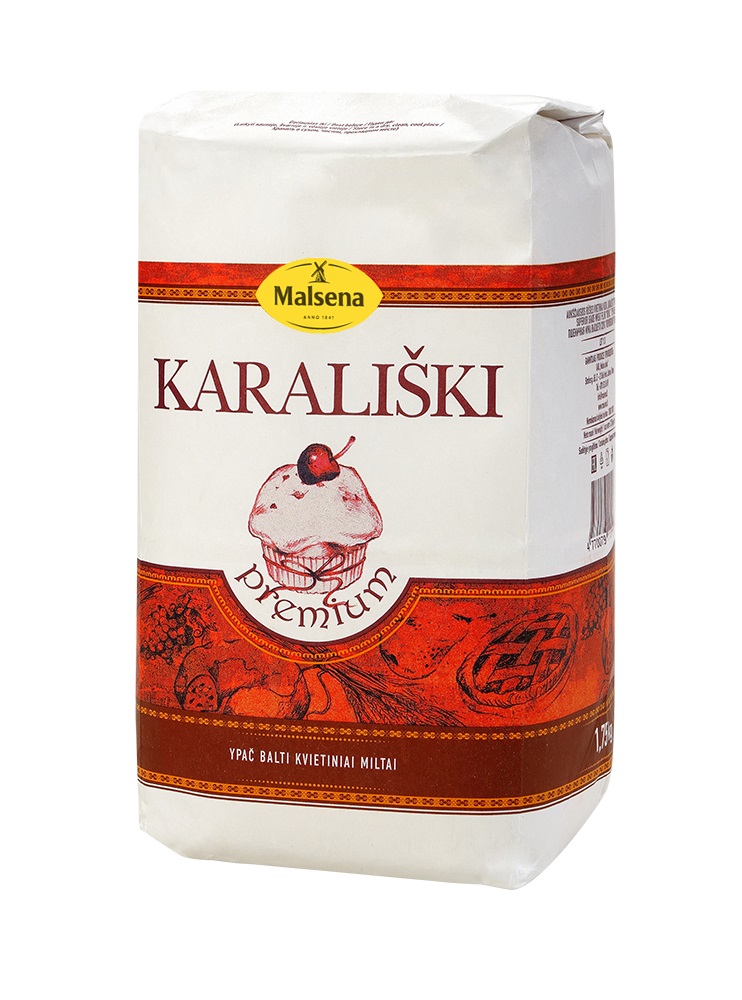 Karališki flour MALSENA, WHEAT, 405 D, 1,75 kg