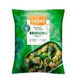 Frozen broccoli gratins CROP'S, 2,5 kg