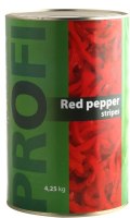 Red pepper PROFI, stripes, 4,25 kg / 2,3 kg