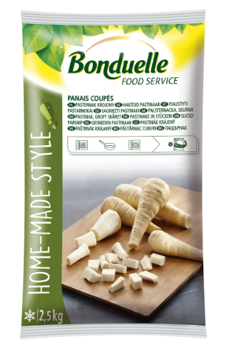 Frozen Parsnips BONDUELLE, 2,5 kg
