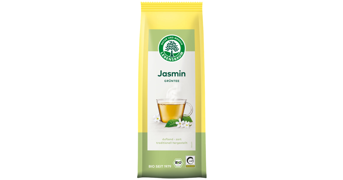 Jasmine green tea, loose leaf, organic