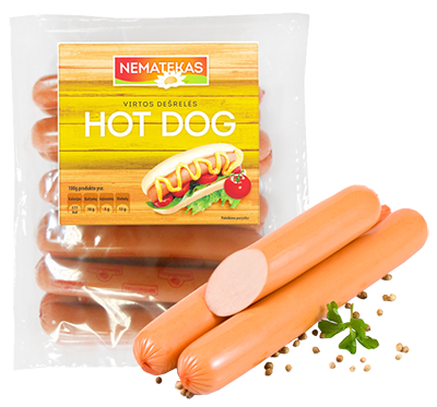 HOT DOG virtos dešrelės, 800 g