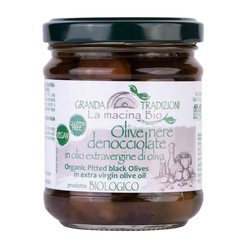 Olives in GRANDA TRADIZIONI olive oil, organic