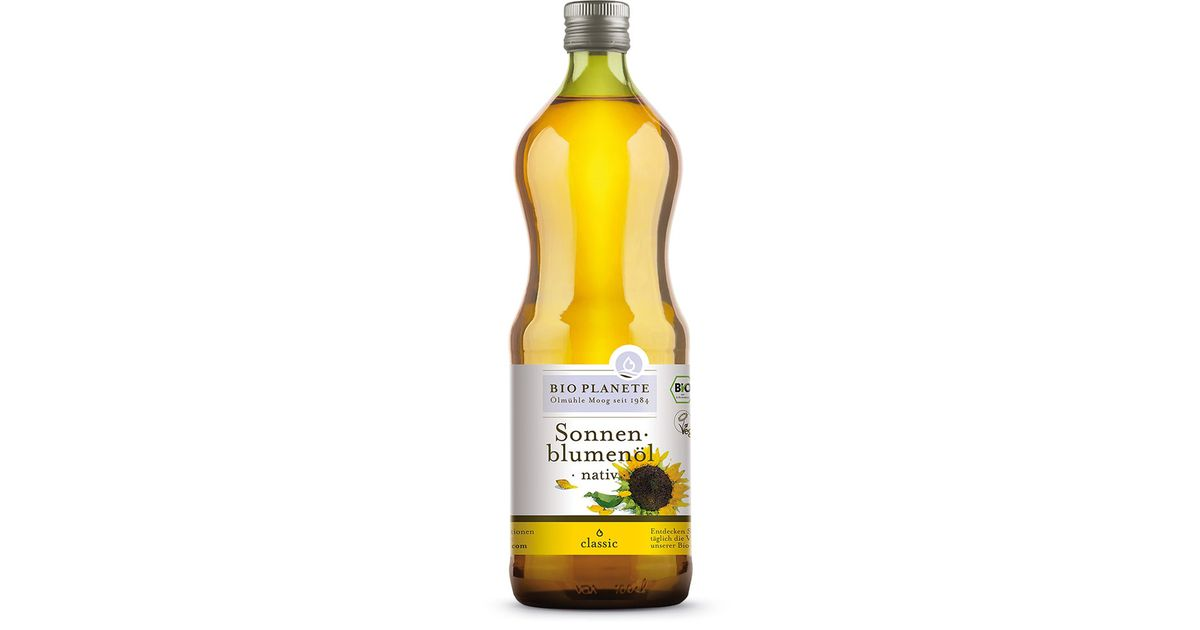Organic sunflower oil