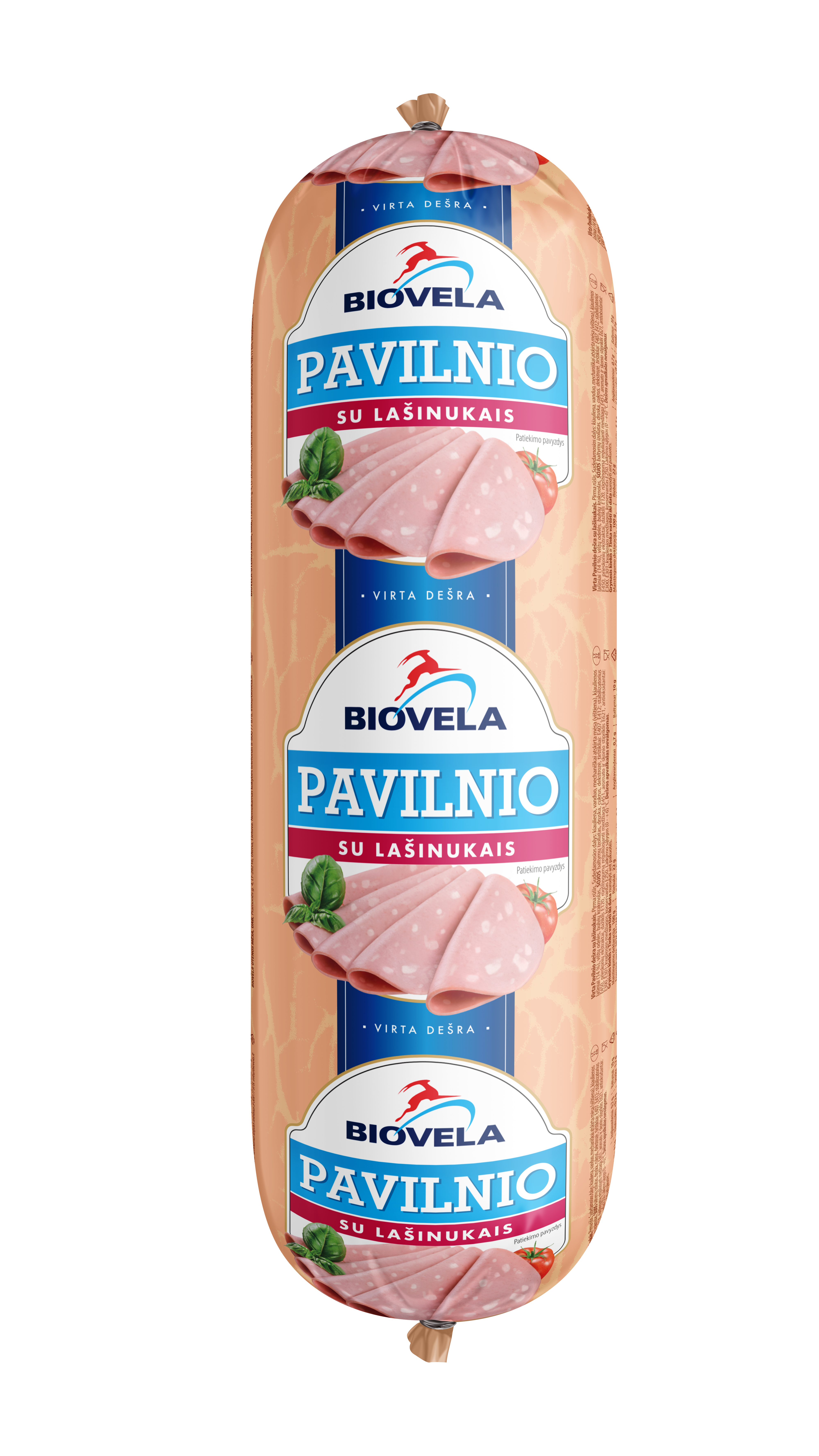 Boiled sausage PAVILNIO, I cat, ~1,5 kg
