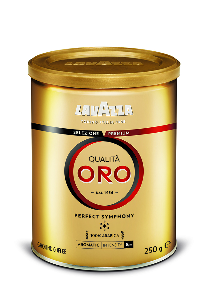 Coffee LAVAZZA ORO, ground, in metal can, 250 g