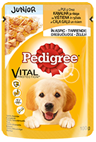 Šunų ėdalas su vištiena PEDIGREE JUNIOR, 100 g