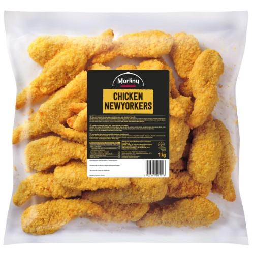 Breaded Chicken fille NEWYORKERS, formed, frozen, 1 kg