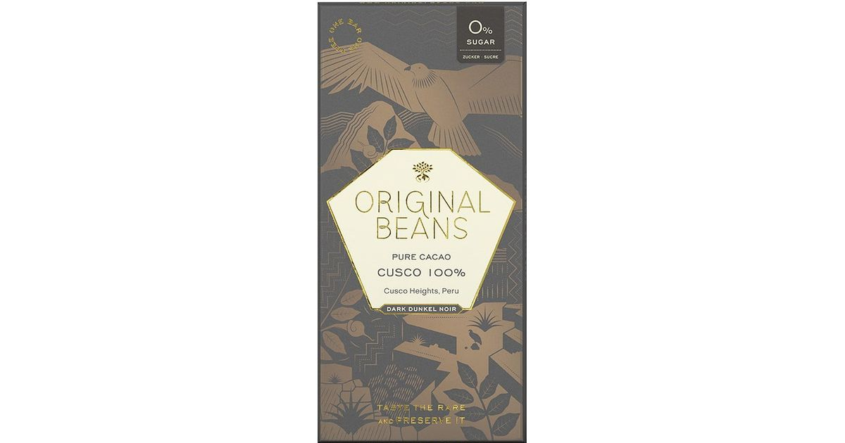 100% CUSCO dark chocolate, organic