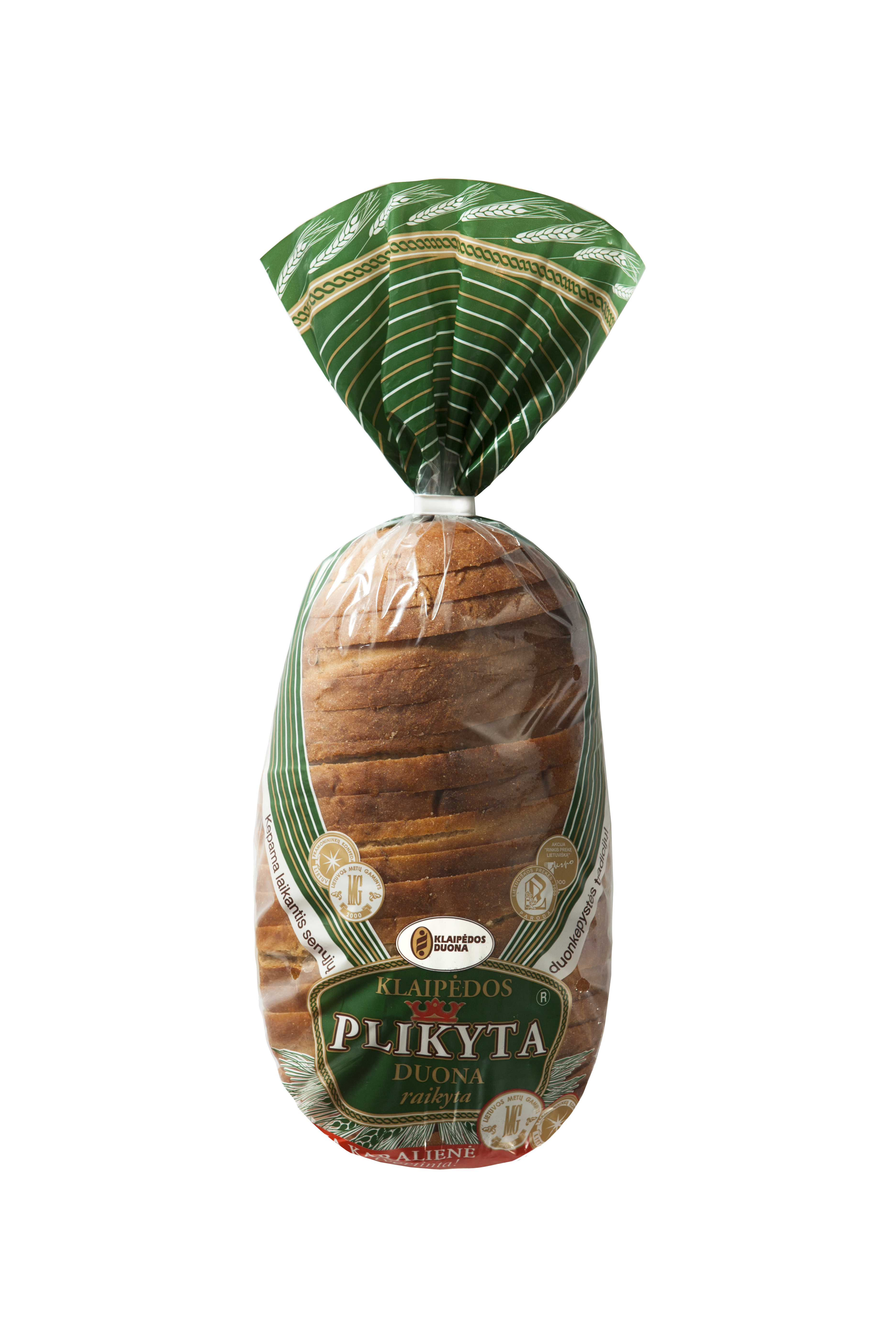 Bread KLAIPEDOS, sliced, 800 g