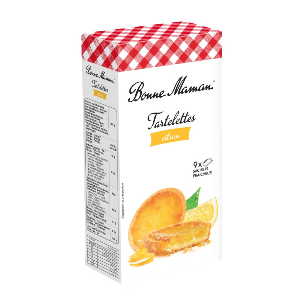 Sausainiai su citrinų įdaru TARTALETES CITRON