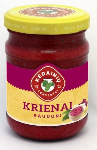 Red horse-radish KĖDAINIŲ, 250 g