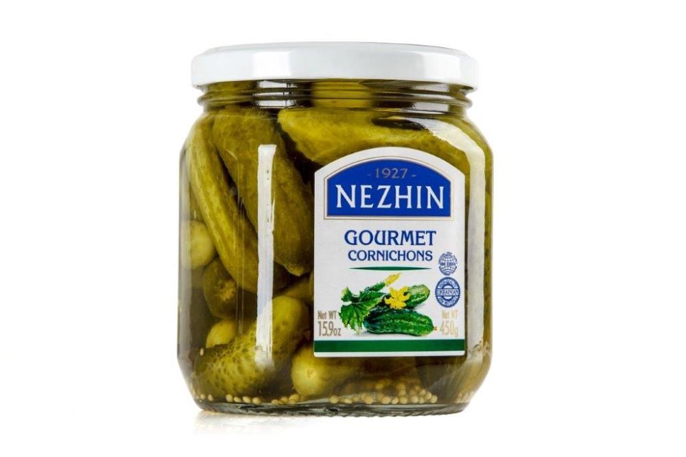 Pickled cucumbers Gourmet, NEZHIN, 540g