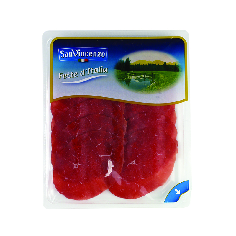 Dried beef ham BRESAOLA, sliced, 100 g