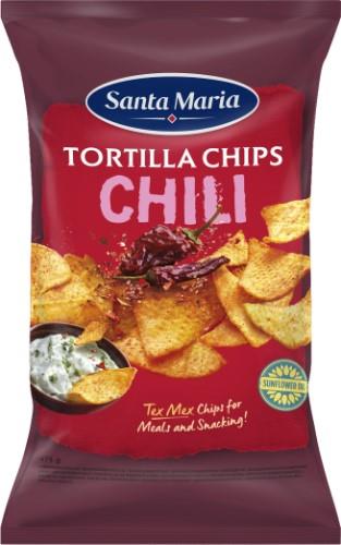 Tortilla Chips SANTA MARIA, Chili, 475 g