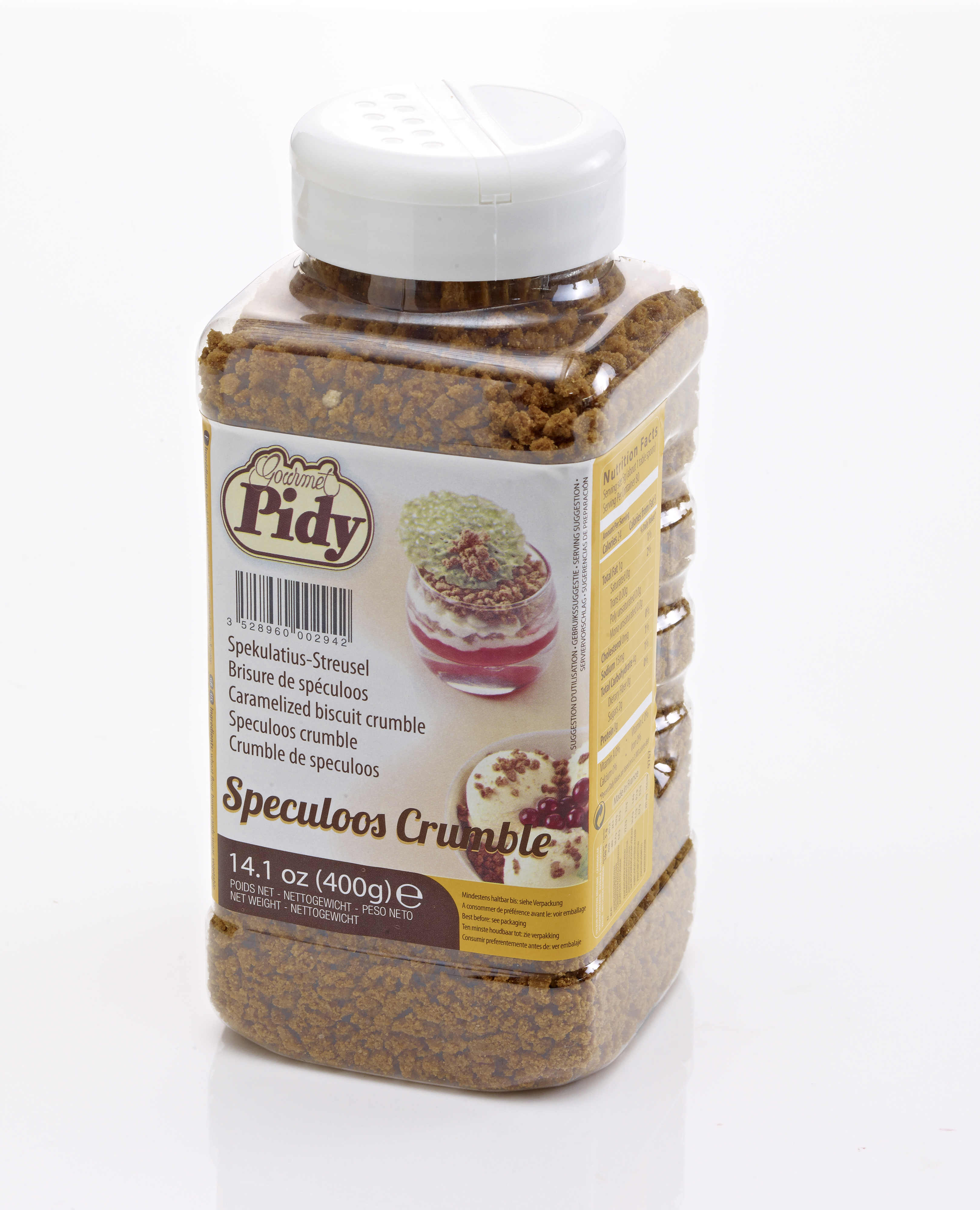 Speculoos crumbs PIDY, 400 g