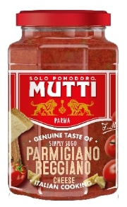 Pasta sauce MUTTI, with Parmigiano Reggiano hard cheese, 400 g