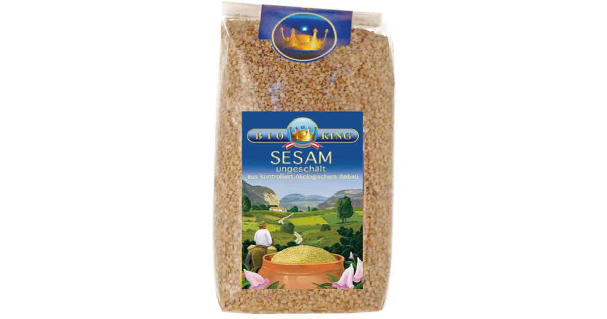 Sezamų sėklos su luobele, ekologiškos