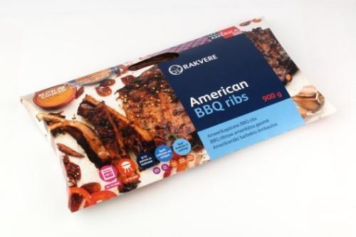 Pork ribs BBQ American, 0.9 kg