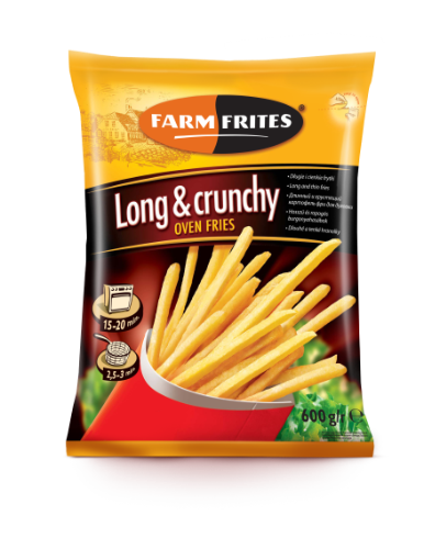Frozen french fries FARM FRITES Long & Crunchy 600 g