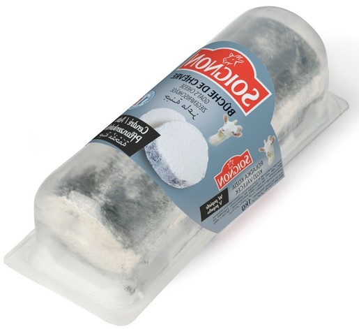 Goat cheese SOIGNON, with ashes,  1 kg