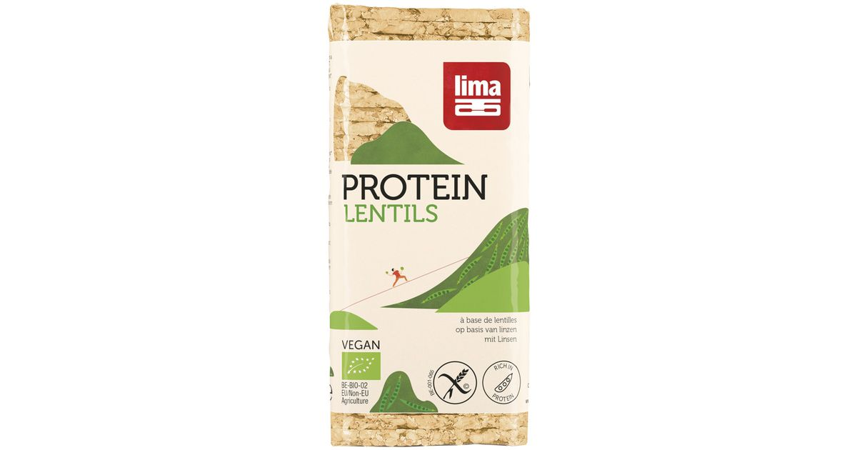 Baltymų trapučiai su lęšiais, ekologiški