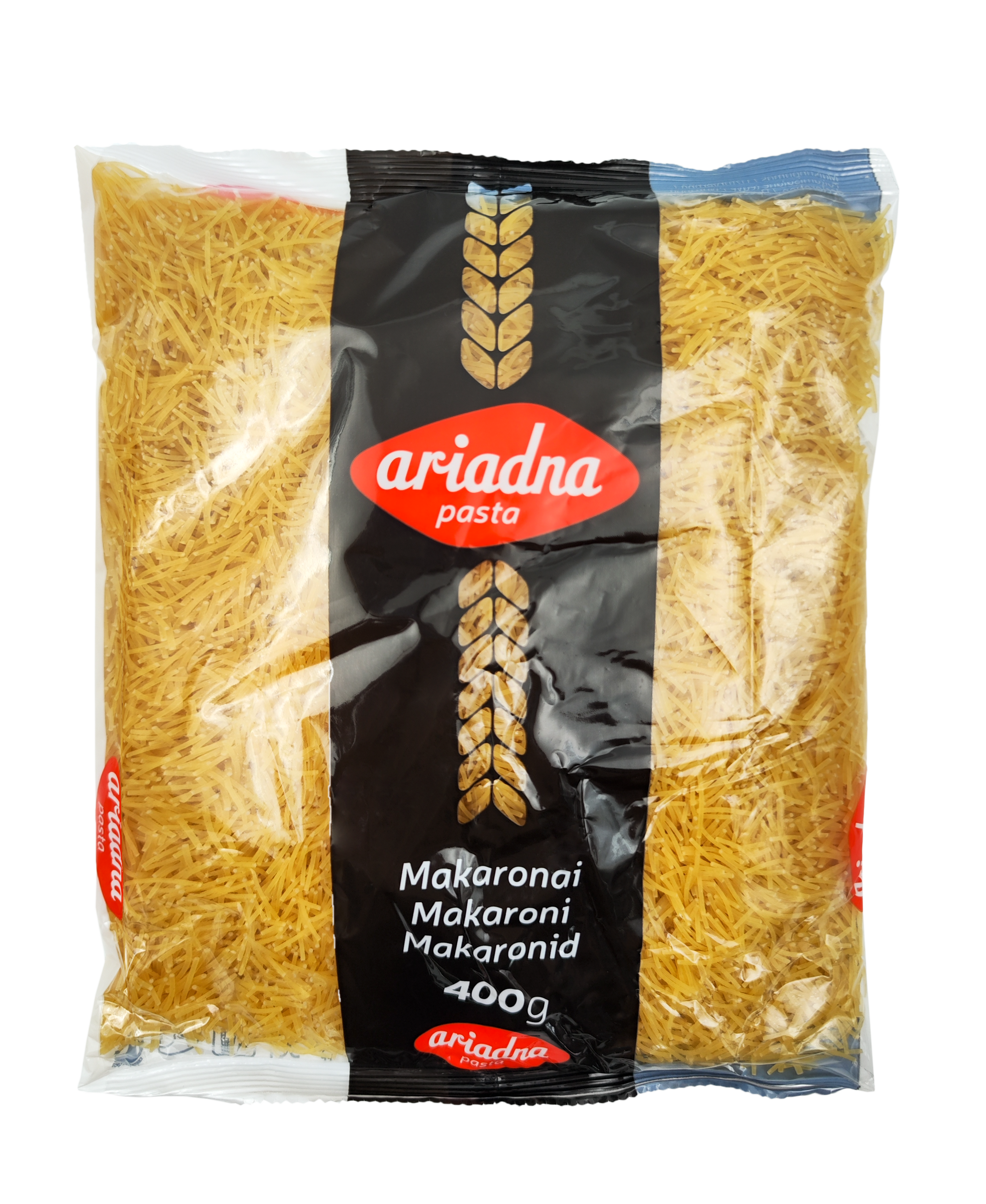 Pasta ARIADNA, gancetti rigati, 400 g